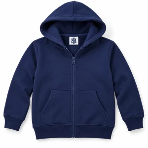 Fleece-Lined Zip Hoodie