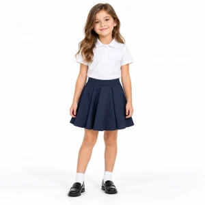 Navy Blue Skort — model view